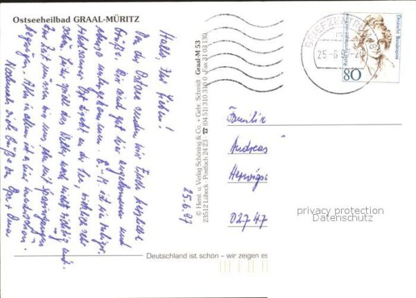 Graal-Mueritz Ostseebad Reha Klinik Seebrücke Badestrand Kirche – Bild 2