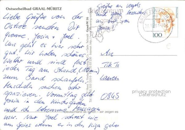 Graal-Mueritz Ostseebad Hotel Restaurant Abendstimmung Strand S – Bild 2