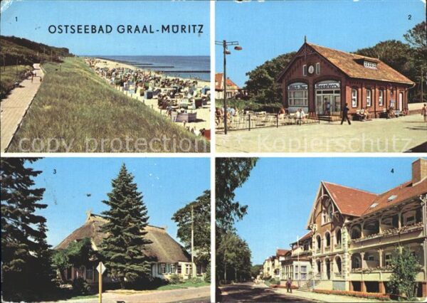 Graal-Mueritz Ostseebad Strand Milchbar Seestern Gärtnerische P