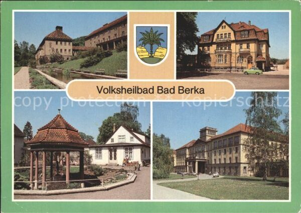 Bad Berka Sanatorium HO Kurhotel Goethebrunnen Ku