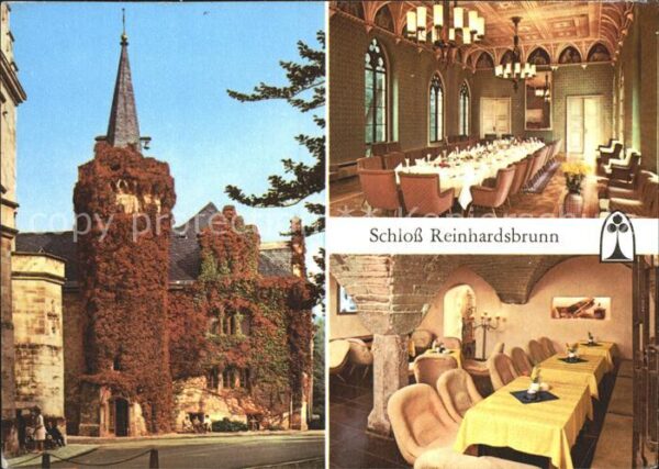 Reinhardsbrunn Schloss Hotelkombinat Ahnensaal Kellerb