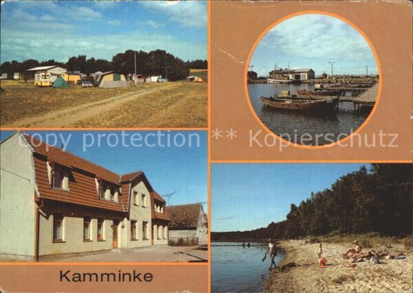 Kamminke Campingplatz Hafen Konsum Gaststätte Ha