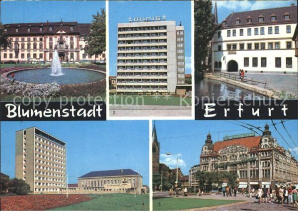 Erfurt Platz der DSF Pädagogisches Institut Ho