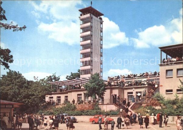 Berlin Müggelturm Hauptstadt der DDR