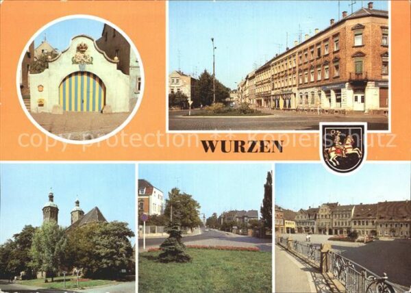Wurzen Sachsen Posttor 18. Jhdt. Technisches Denkmal F