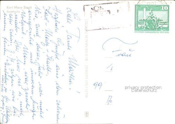 Karl-Marx-Stadt Stadthalle – Bild 2