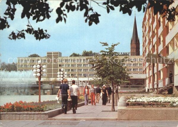 Frankfurt Oder Karl Marx Strasse Wasserspiele