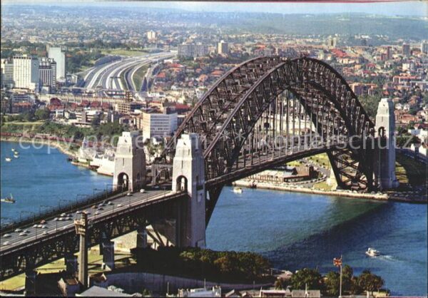 Sydney New South Wales Harbour Bridge Express Way North Shore