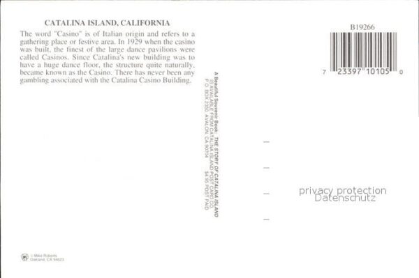 Catalina Island Casino Harbour – Bild 2
