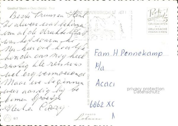 Oetz Gasthof Stern Fassadenmalerei – Bild 2