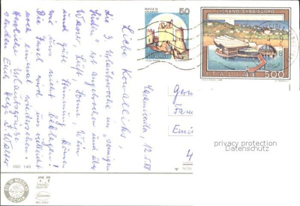 Ischia Panorama Insel Hafen Brandung – Bild 2