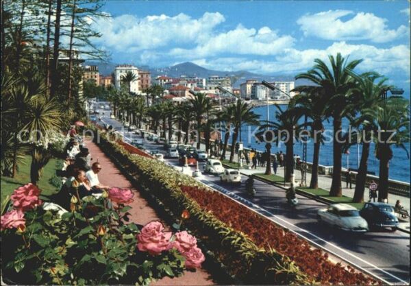 San Remo Passeggiata Imperatrice Kaiserin Promen