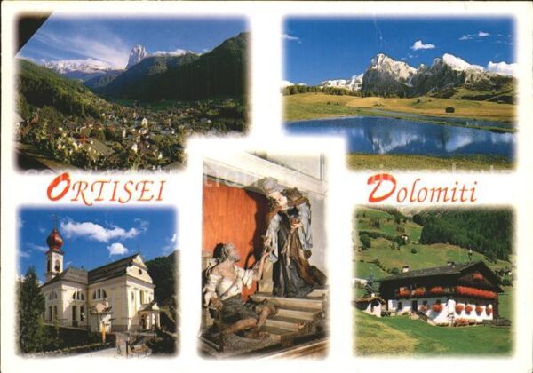 Ortisei St Ulrich Val Gardena Alpe di Siusi La Parrocchia