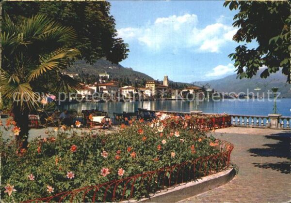 Gardone Garda Uferpromenade Gardasee