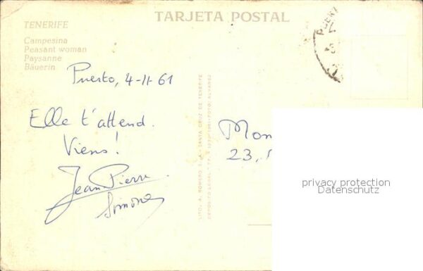 Trachten Spanien Tenerife Campesina Bäuerin – Bild 2