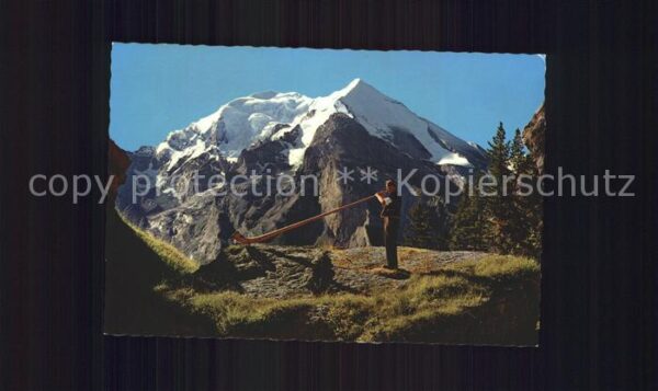 Alphorn Alphornbläser Kandersteg Balmhorn Altel