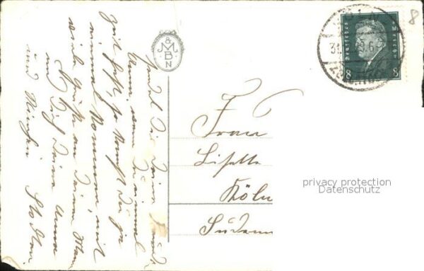 Neujahr Blumen Stechpalme Litho – Bild 2