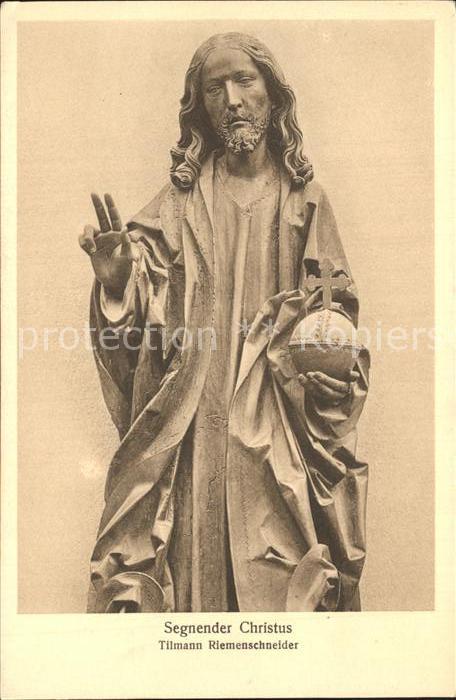 Skulpturen Segnender Christus Tilmann Riemenschnei