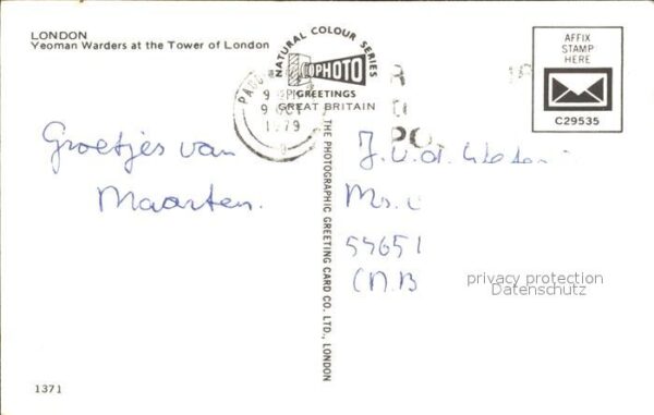 Leibgarde Wache Yeoman Warders Tower of London – Bild 2