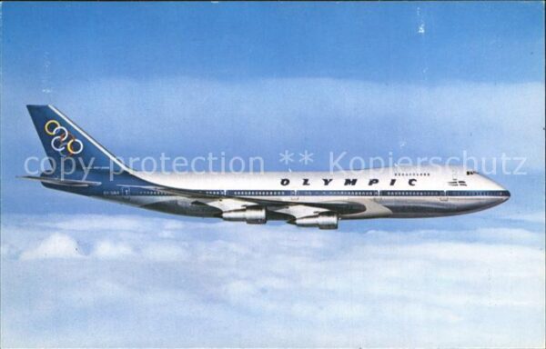 Flugzeuge Zivil Olympic Airways Boeing 747-200 B Jumbo