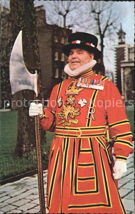 Leibgarde Wache Yeoman Warder Tower of London