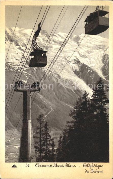 Seilbahn Chamonix-Mont-Blanc Telepherique du Bre