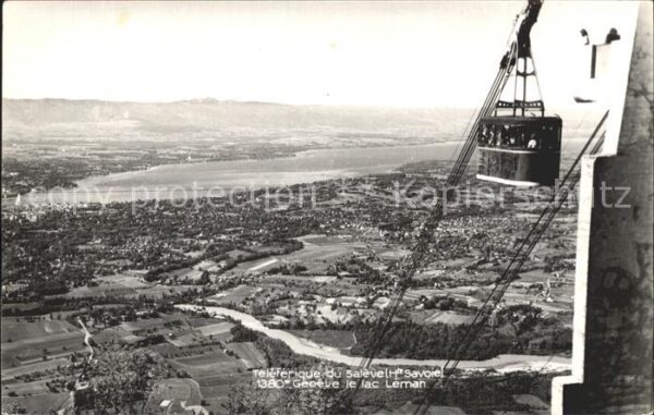 Seilbahn Geneve Lac Leman Teleferique du Saleve