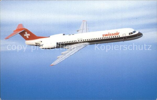 Swissair Fokker 100 HB-IVA