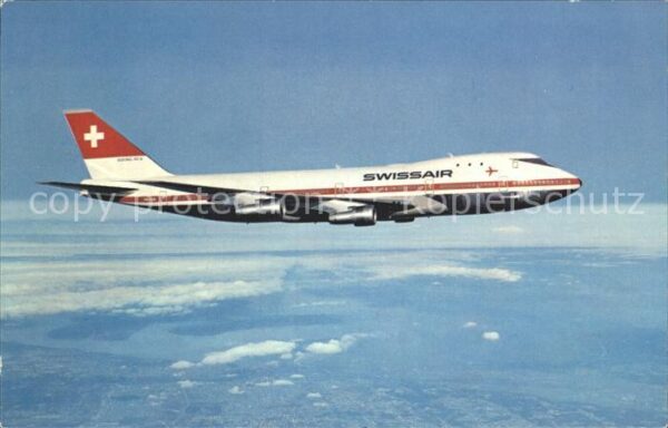 Swissair Boeing 747B