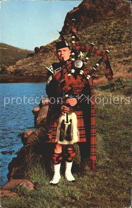 Dudelsack Sergeant Piper King's Own Scottish Bord
