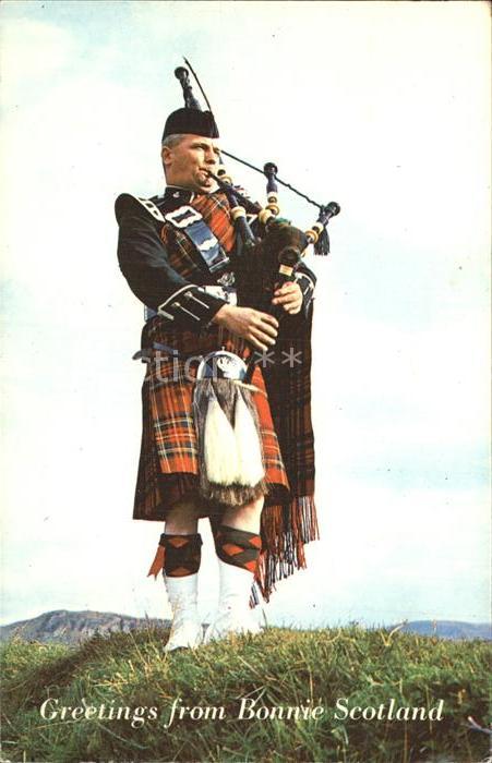 Dudelsack Bonnie Scotland