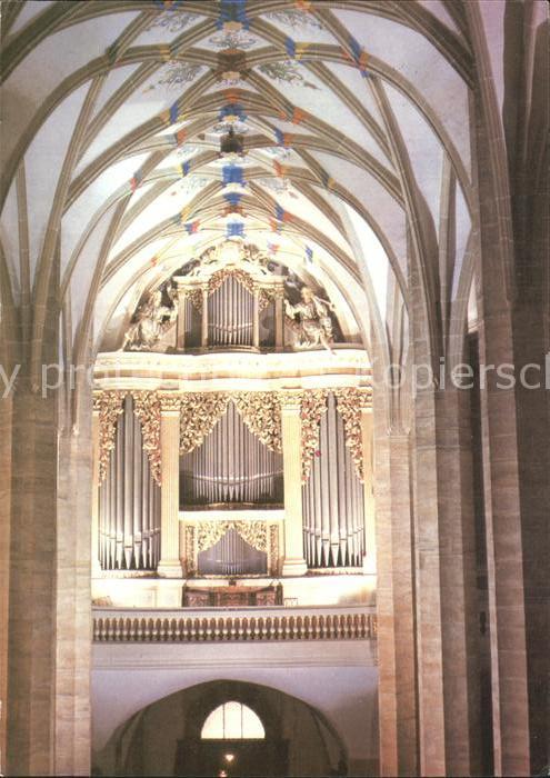 Kirchenorgel Freiberg Dom Silbermannorgel