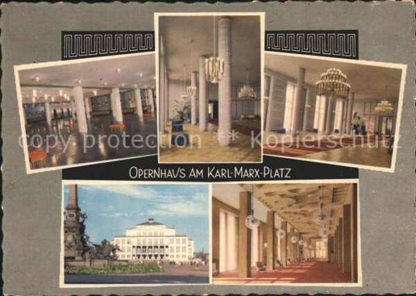Opergebaeude Opernhaus Karl-Marx-Platz Leipzig