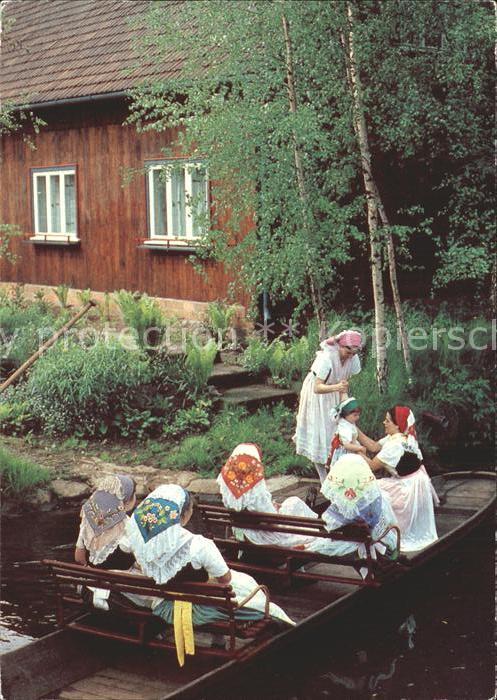 Trachten Leipe Spreewald Boot Dolnoserbka drastw