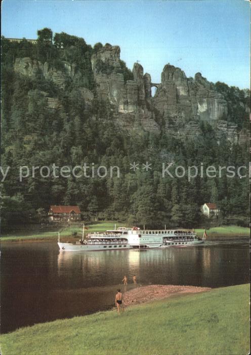 Motorschiffe Basteifelsen Sächsische Schweiz