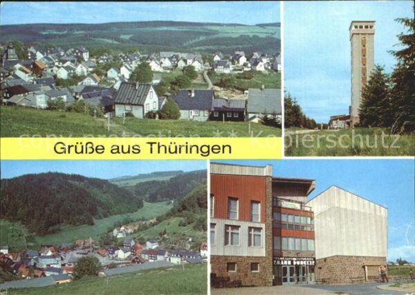 Masserberg Rennsteigwarte Schnett Fehrenbach Heuba