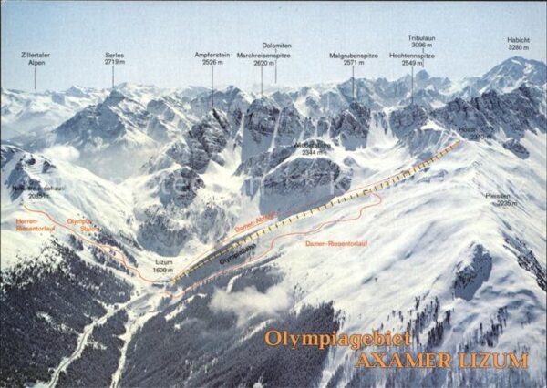 Skifahren Axamer Lizum Tirol