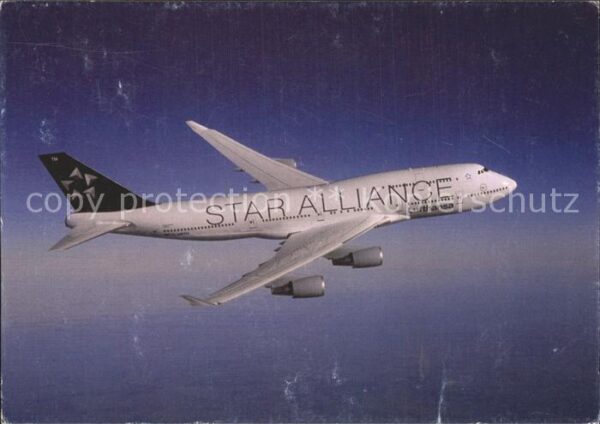 Lufthansa Boeing 747-400 Star Alliance