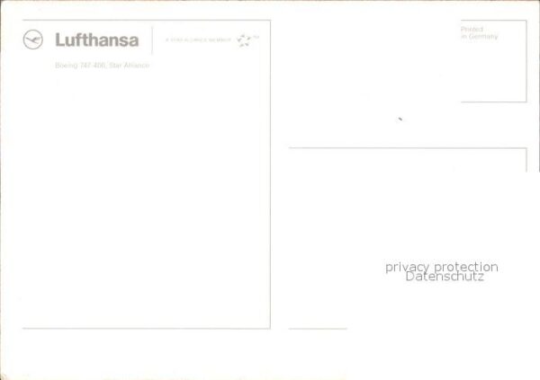 Lufthansa Boeing 747-400 Star Alliance – Bild 2