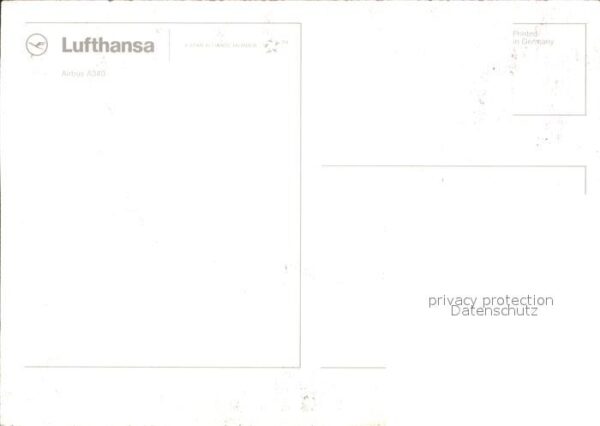 Lufthansa Airbus A340 – Bild 2