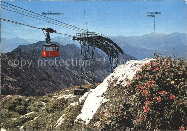 Seilbahn Nebelhorn Oberstdorf Allgäu