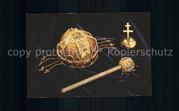 Krone Koenigshaeuser Ungarn Zepter Reichsapfel