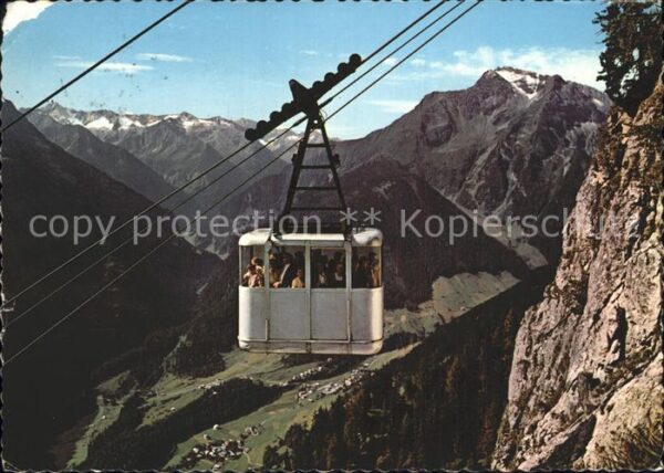 Seilbahn Penkenbahn Mayrhofen Finkenberg Grünber