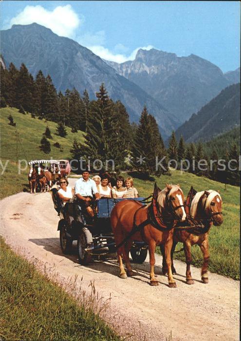 Pferdekutschen Stellwagen Oytal Himmelhorn Schneck
