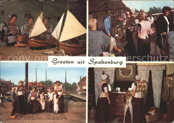 Trachten Holland Spakenburg Modellsegelboote
