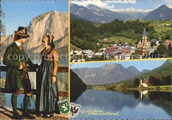 Trachten Oesterreich Altausseer See Trisselwand Bad Aussee S