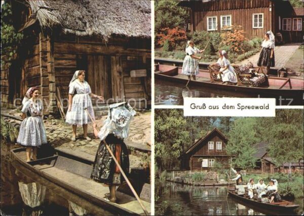 Trachten Spreewald Bootsfahrt