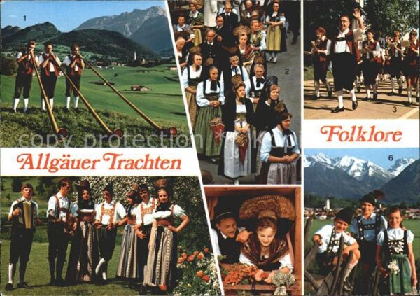 Trachten Allgäu Alphornbläser Pfronten Fronleich