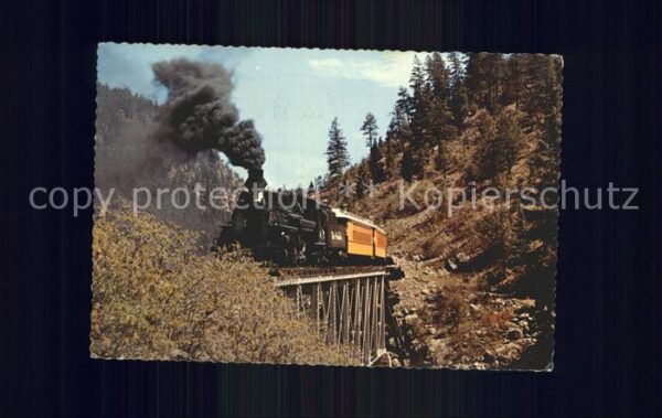 Lokomotive Narrow Gauge Railroad Durango to Silver