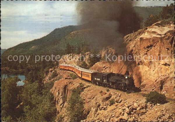 Lokomotive Narrow Gauge Railroad Durango to Silver